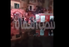الحماية المدنية تسيطرعلى حريق شارع البوستة بالزقايق